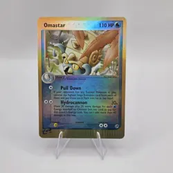 Omastar Ex Sandstorm 19/100 Reverse Holo Vintage Pokemon TCG Near Mint - Image 2