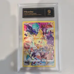 PSA 9 2023 Pokemon Crown Zenith Pikachu 160/159 Secret Rare Full Art - Image 1