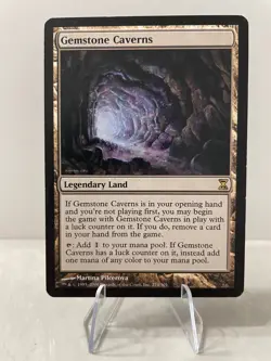 GEMSTONE CAVERNS MTG MAGIC THE GATHERING TIME SPIRAL x 1 - Image 1