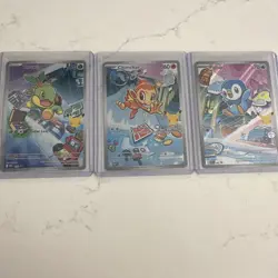 Pokemon 2026 First Partner Illustration Collection Series 1 Promos Set 40-42 - Image 1