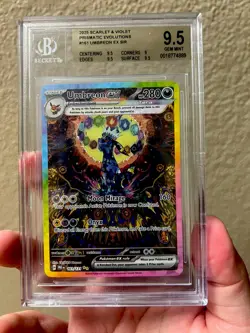 2025 Pokemon Prismatic Evolutions Umbreon SIR 161/131 - BGS 9.5 - Image 1