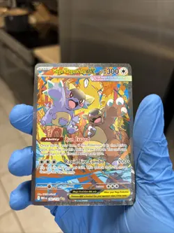 Pokemon Mega Evolution mega kangaskhan ex SIR 182/132 NM - Image 1