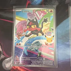 Pokemon 30th Anniversary First Partner Promo Trio Set: Rowlett, Litten, Popplio - Image 3