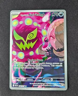 Cynthia's Spiritomb 244/217 Me03 English Ascended Heroes Pokemon TCG NM - Image 3