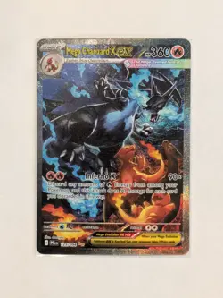 Pokemon Phantasmal Flames Mega Charizard X EX SIR - Image 2