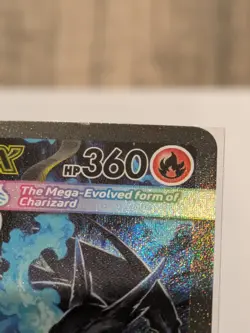 Pokemon Phantasmal Flames Mega Charizard X EX SIR - Image 3