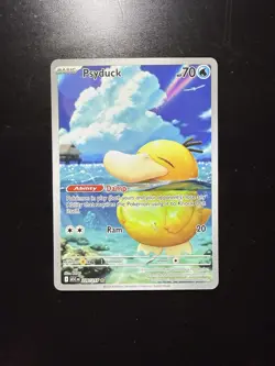 Pokemon TCG Psyduck Ascended Heroes Illustration Rare Full art 226/217 - Image 3