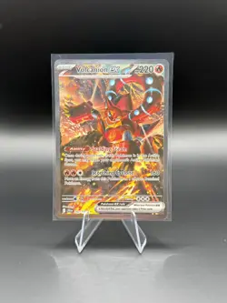 Pokemon TCG Volcanion Ex 182/159 - SIR - SV09: Journey Together - Image 1