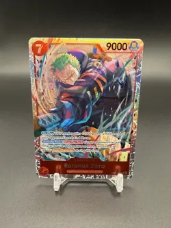 One Piece Roronoa Zoro EB04-007 SR ENGLISH OP15 - Image 1