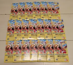 One Piece (OP15) - Adventure on Kami's Island Sleeved Booster Packs - Lot Of 20 - Image 1