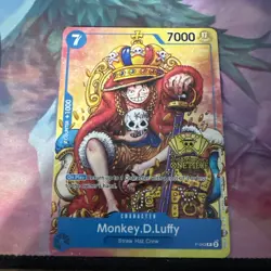 Monkey D Luffy P-043 2nd Anniversary Promo | NM I One Piece TCG | English - Image 1