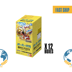 ONE PIECE Japanese Adventure on KAMI's Island OP-15 Booster Case Sealed 12 Box - Image 4
