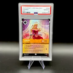 Disney Lorcana Fabled Epic Aurora Holding Court 206/204 PSA 10 Gem Mint! - Image 1