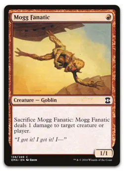 Mogg Fanatic #138 (NM) Eternal Masters EMA Magic MTG - Image 1
