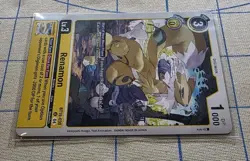 Renamon BT19-030 Playset Special Booster 2.0 2.5 Digimon Card Game - Image 3