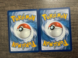 POKEMON CARDS GYRADOS 20/98 RARE + MAGIKARP 19/98 NON HOLO LP - Image 4