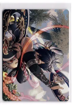 Dancer's Chakrams Art Card 24 Art Series: FINAL FANTASY Normal NM - Image 1