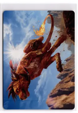Red XIII, Proud Warrior Art Card 30 Art Series: FINAL FANTASY Normal NM - Image 1