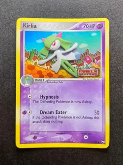 Kirlia 31/108 EX Power Keepers Stamped Holo Pokemon Card - Image 1