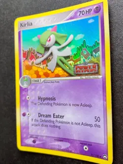 Kirlia 31/108 EX Power Keepers Stamped Holo Pokemon Card - Image 2