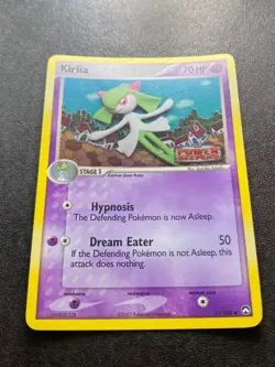 Kirlia 31/108 EX Power Keepers Stamped Holo Pokemon Card - Image 3