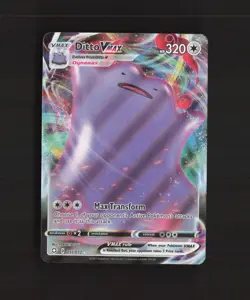 Ditto VMAX 051/072 Shining Fates Ultra Rare Holo Pokemon Card NM - Image 1