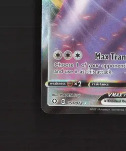 Ditto VMAX 051/072 Shining Fates Ultra Rare Holo Pokemon Card NM - Image 5