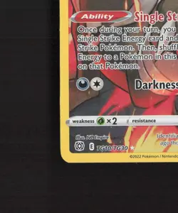 Houndoom TG10/TG30 Brilliant Stars Full Art Ultra Rare Holo Pokemon Card NM - Image 5