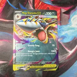 Pokemon Holo EX 5 Card Lot Mega Sharpedo Manectric Lopunny Gardevoir Venusaur - Image 4