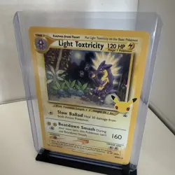 Pokemon Card TCG - Light Toxtricity SWSH137 Black Star Promo Celebrations NM - Image 2