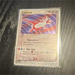 Pokemon Latias ex 94/97 EX Dragon Holo Rare EX English Card HP/DMG - Image 1