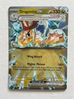Pokemon Dragonite 3 Card Evolution Set - Holo Rare Pokemon Card - All Near Mint - Image 2