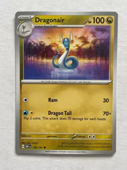 Pokemon Dragonite 3 Card Evolution Set - Holo Rare Pokemon Card - All Near Mint - Image 3