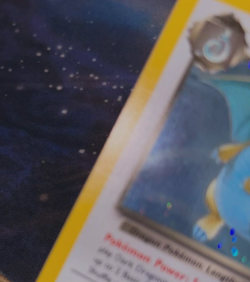 Dark Dragonite 5/82 HOLO Rare Team Rocket Unlimited Pokemon Card Vintage - Image 3