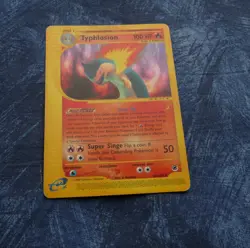 Pokemon Card Typhlosion 65/165 Expedition Base Set TCG non holo - Image 2