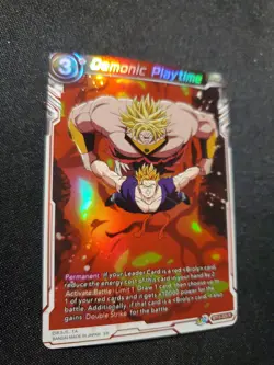 Dragon Ball Super Card Game Demonic Playtime BT15-029 R Holo Foil Broly NM - Image 2