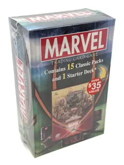 2006 Marvel Trading Card Game X-Men Vs. The Brotherhood 15 Packs + Starter Deck - Image 1