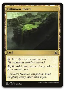 Unknown Shores #181 (NM) Oath of the Gatewatch OGW Magic MTG - Image 1