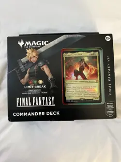 Magic the Gathering Final Fantasy Cloud Commander Deck - Limit Break- Ships NOW! - Image 1