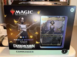 Duskmourn: House of Horror - Commander Deck - Miracle Worker New Precon Decks - Image 1