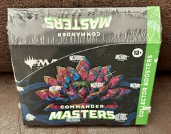 BRAND NEW! Commander Masters Collectors Booster Box Magic the Gathering MTG 195166216683 - Image 2
