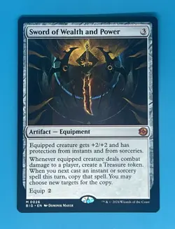 Sword of Wealth and Power Outlaws of Thunder Junction: the Big Score Regular - Image 1