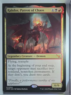 Rakdos, Patron of Chaos - M224 - MTG - Murders at Karlov Manor (MKM) - Image 1