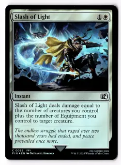 Slash of Light 32 FINAL FANTASY Foil NM - Image 1