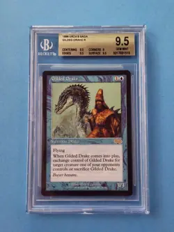 Gilded Drake Urza's Saga Vintage MTG Reserve List! Graded BGS 9.5 GEM MINT!!! - Image 1
