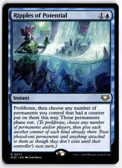 Ripples of Potential NM EOC Commander: Edge of Eternities MTG - Image 1