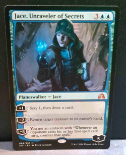 Jace, Unraveler of Secrets - Shadows over Innistrad - Mythic - NM to LP - MTG - Image 1