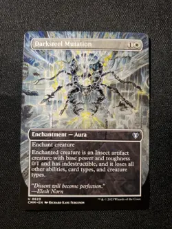 Darksteel Mutation (Borderless) Commander Masters #623 NM Magic The Gathering - Image 1