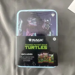 Magic: The Gathering Teenage Mutant Ninja Turtles Tin [Shredder] Box 3 Boosters - Image 3
