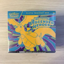 Pokemon TCG Mega Evolution Ascended Heroes Elite Trainer Box ETB Sealed New - Image 1